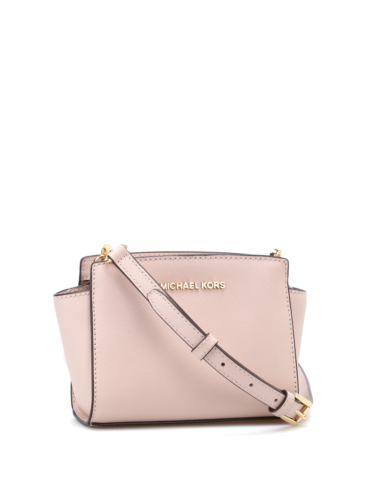 Cross body bags Michael Kors - Selma mini soft pink messenger bag