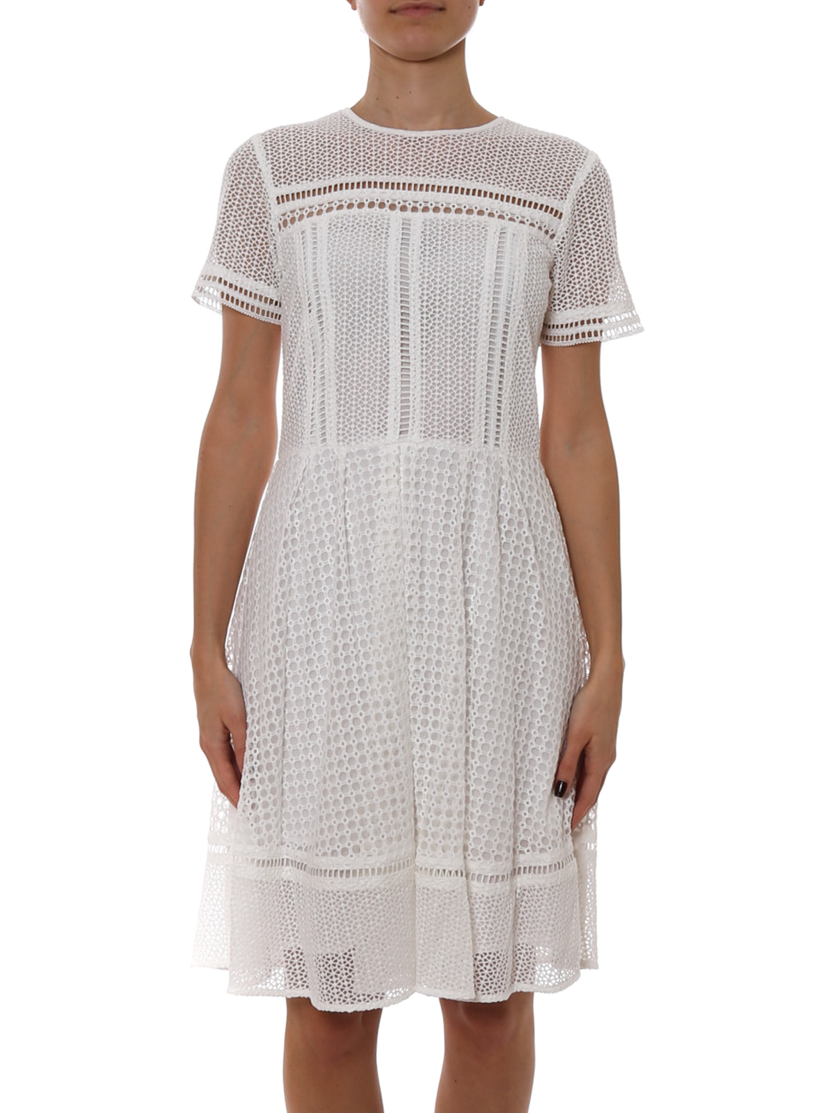 short sleeve shirt dress white Nova Mini Dress, 2 / White
