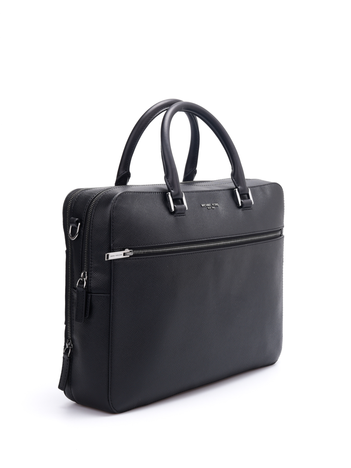 klint Sui system Laptop bags & briefcases Michael Kors - Textured leather messenger -  33F5LHRA3LBLACK