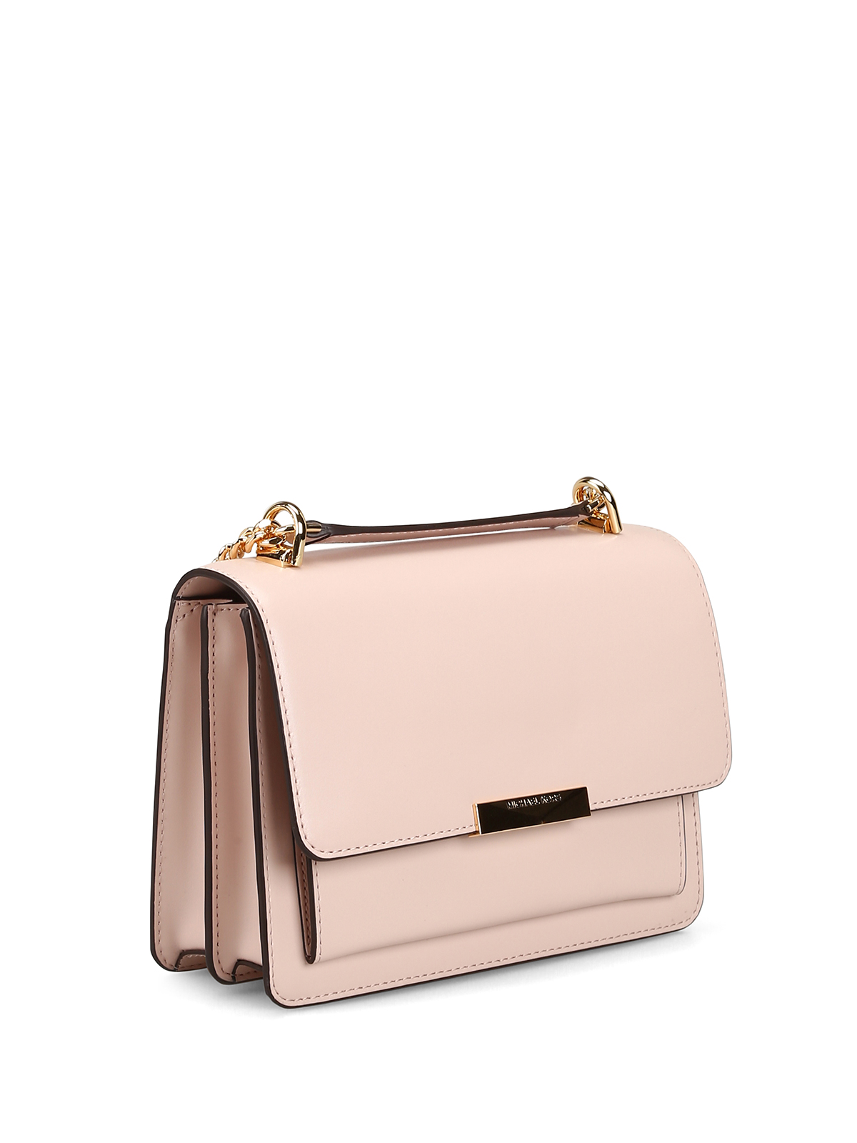 michael kors online shoulder bags jade l light pink smooth leather bag 00000158350f00s002