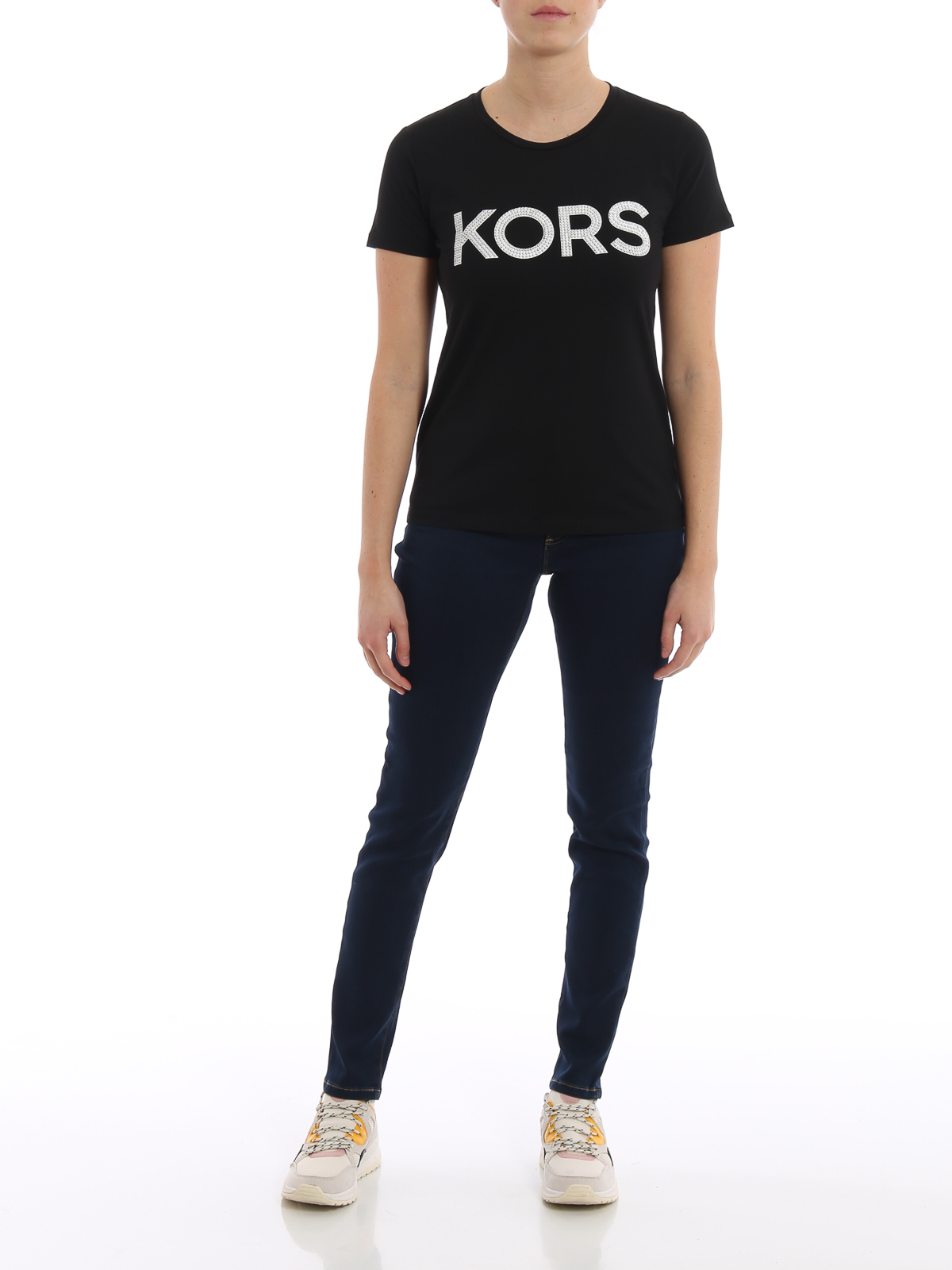 Michael kors studded on sale t shirt