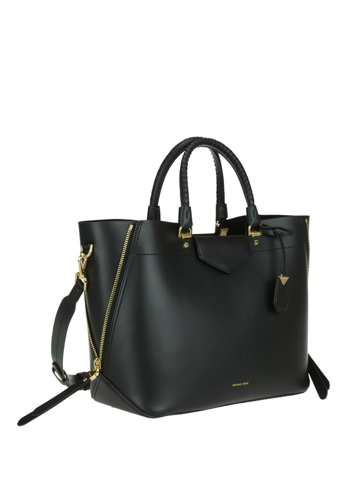 MICHAEL KORS #37348 Black Saffiano Leather Tote Bag – ALL YOUR BLISS