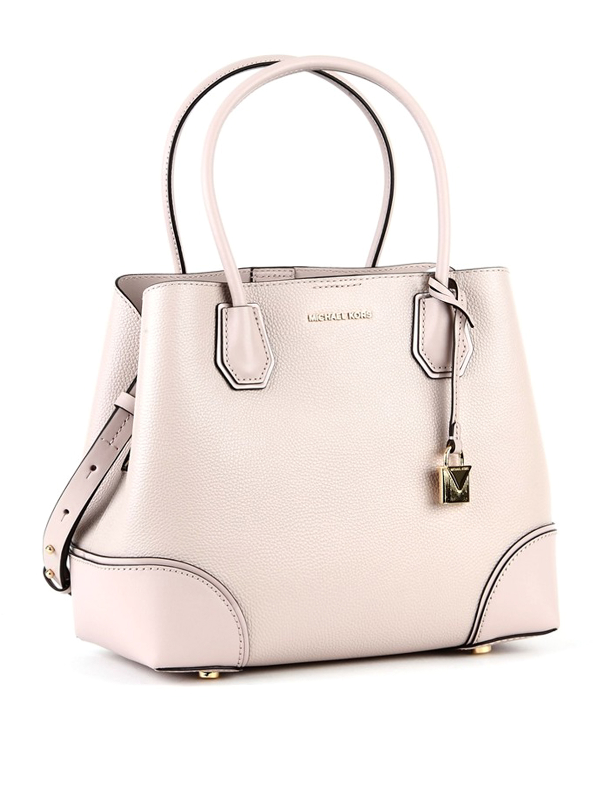 Michael kors michael mercer gallery leather satchel Clearance