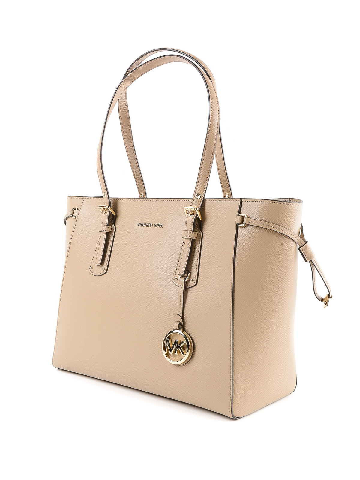 Totes bags Michael Kors - Voyager white leather medium tote