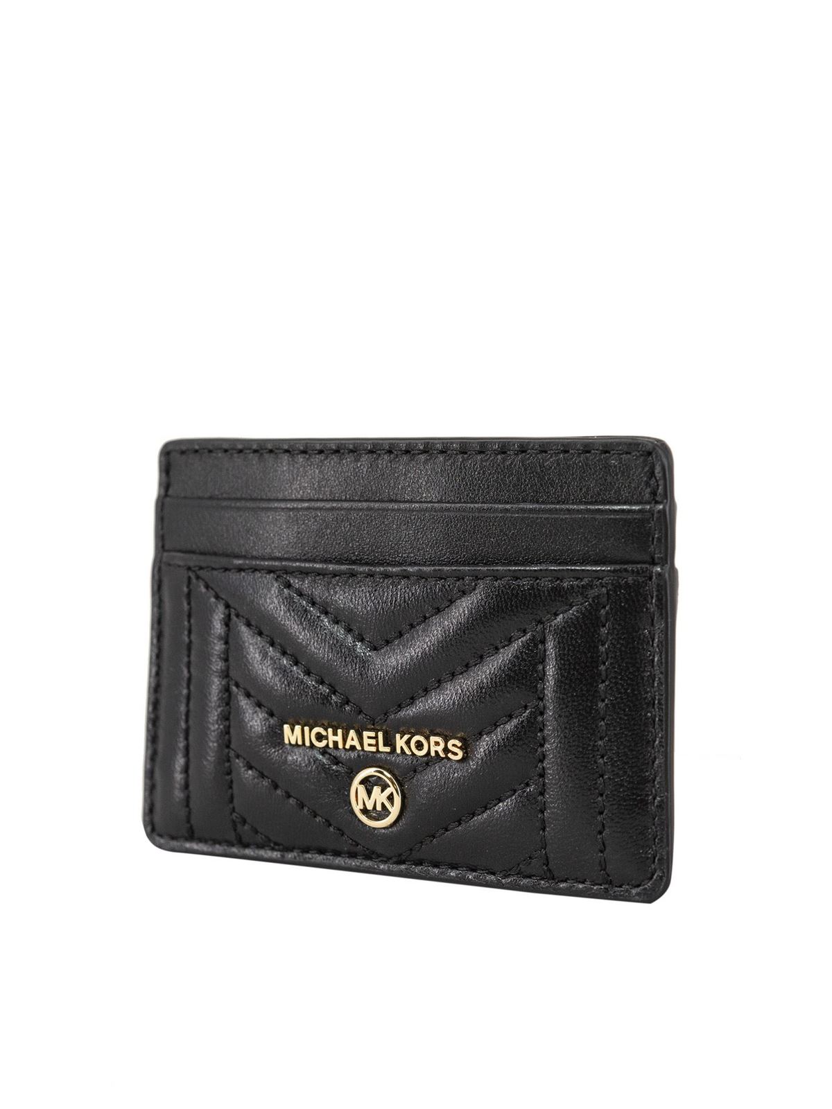 Michael Kors Women JET SET Monogram Medium Zip Around Card Case Holder Wallet MK  eBay