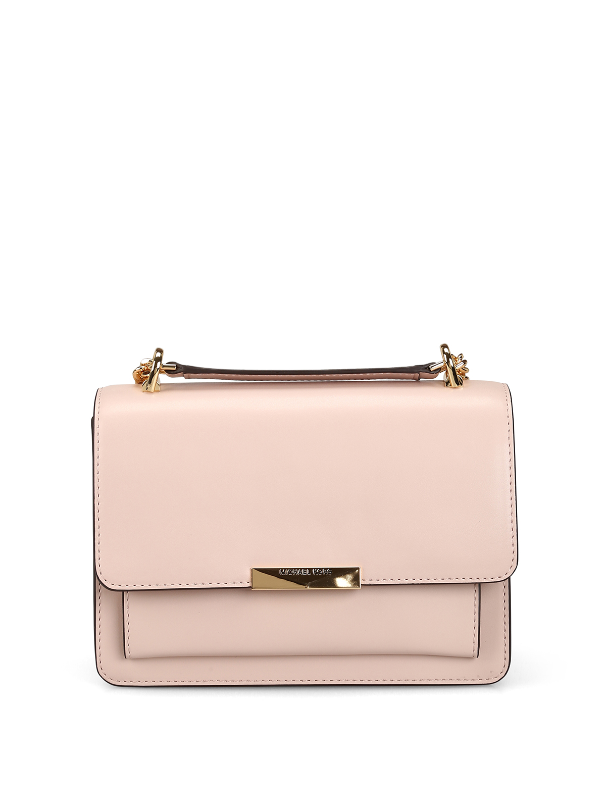 Shoulder bags Michael Kors - Jade L light pink smooth leather bag -  30S9GJ4L9L187