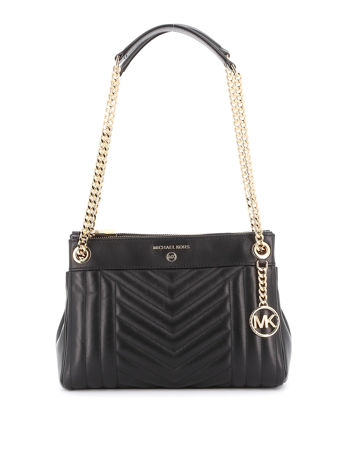 Michael Kors Susan small leather bag Black 30H9GUSL1T001