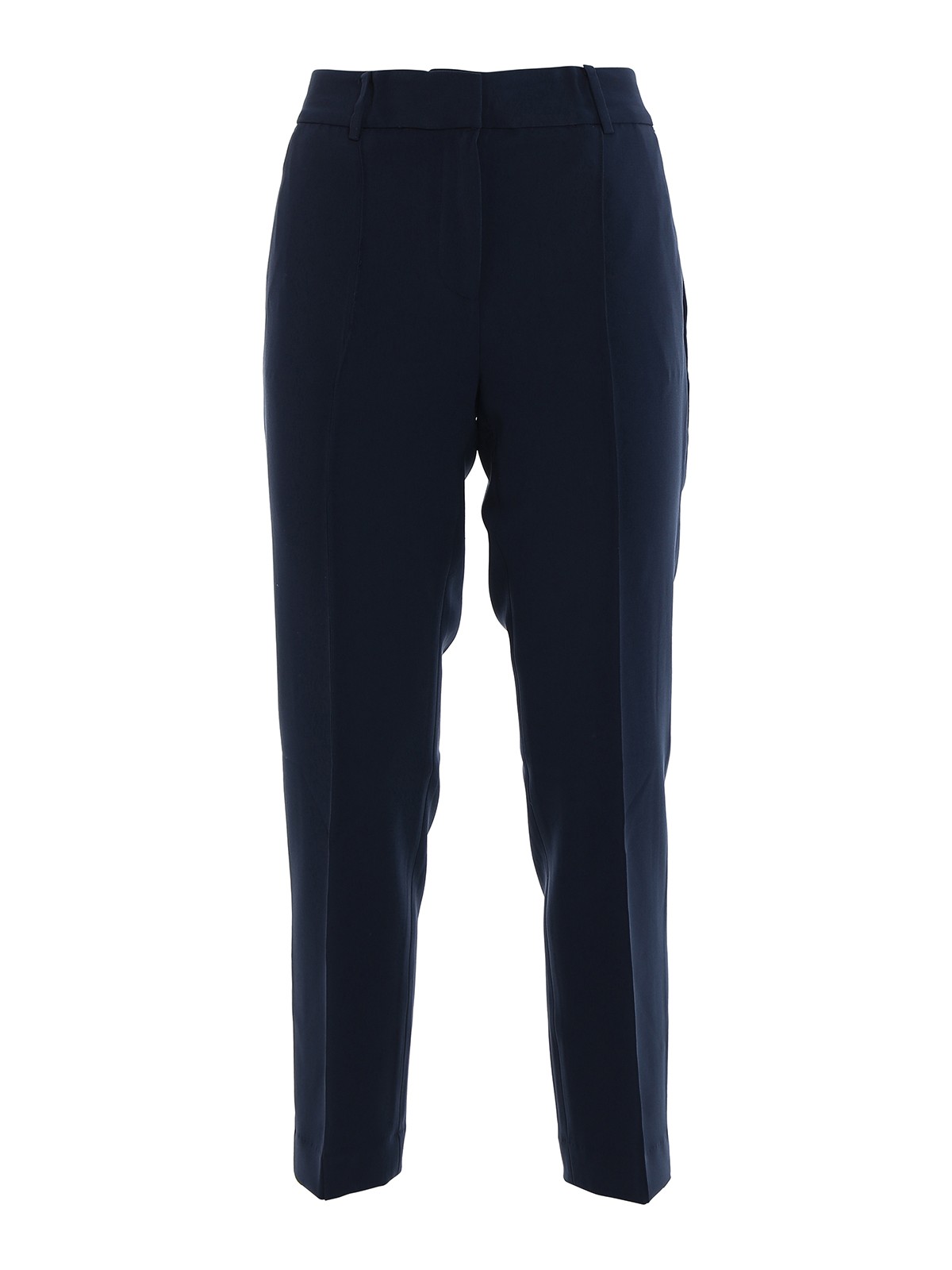 Shop Michael Kors Pantalones De Sastrería In Dark Blue