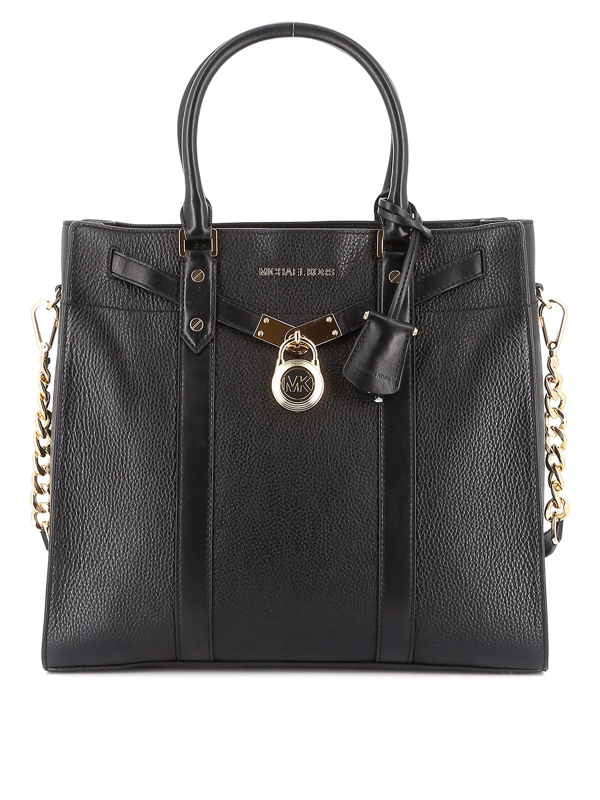 Michael kors outlet black hamilton tote