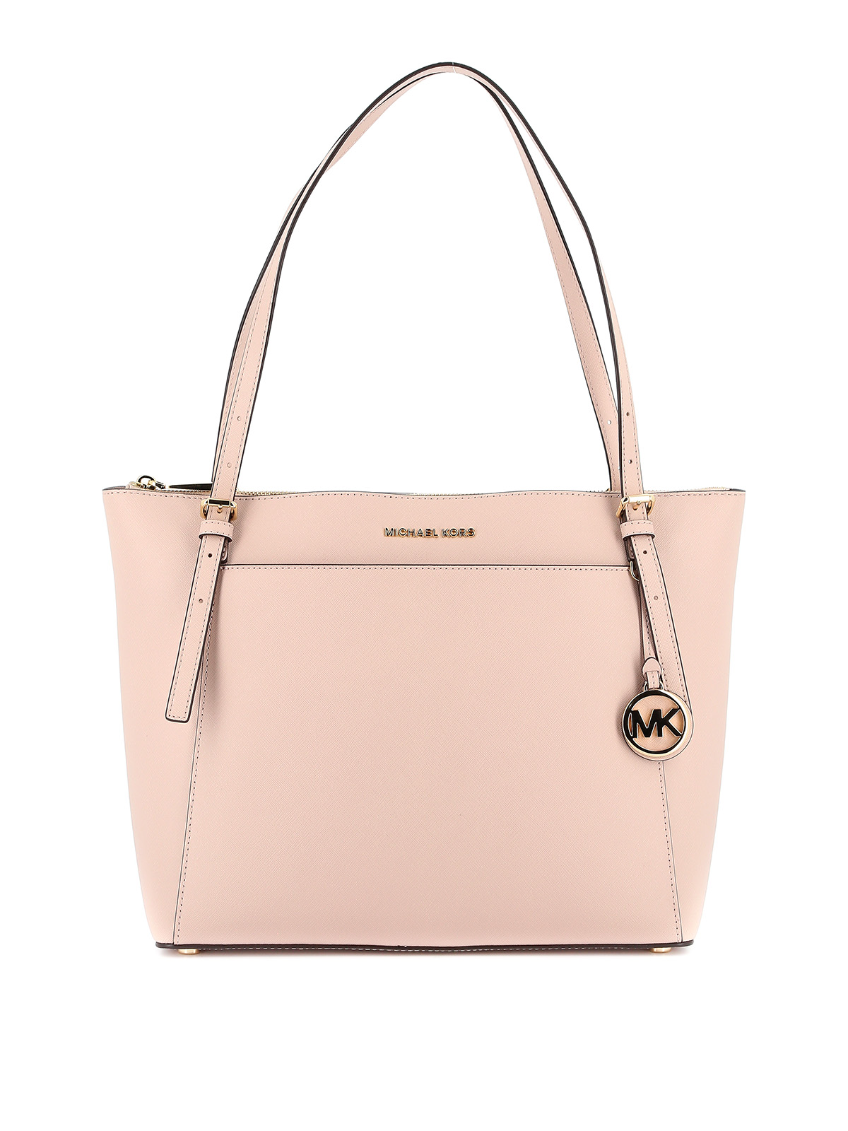 Voyager Small Saffiano Leather Tote Bag