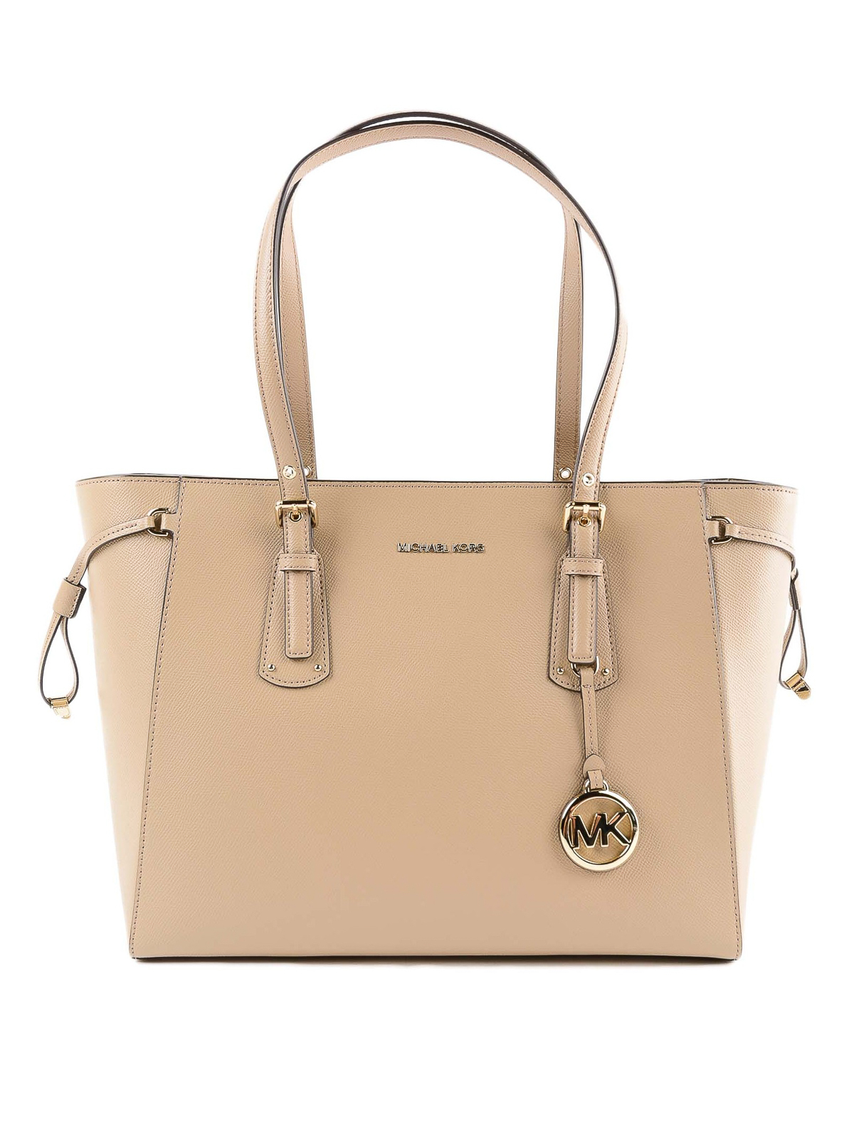 Totes bags Michael Kors - Voyager beige leather tote bag - 30F8TV6T4L208