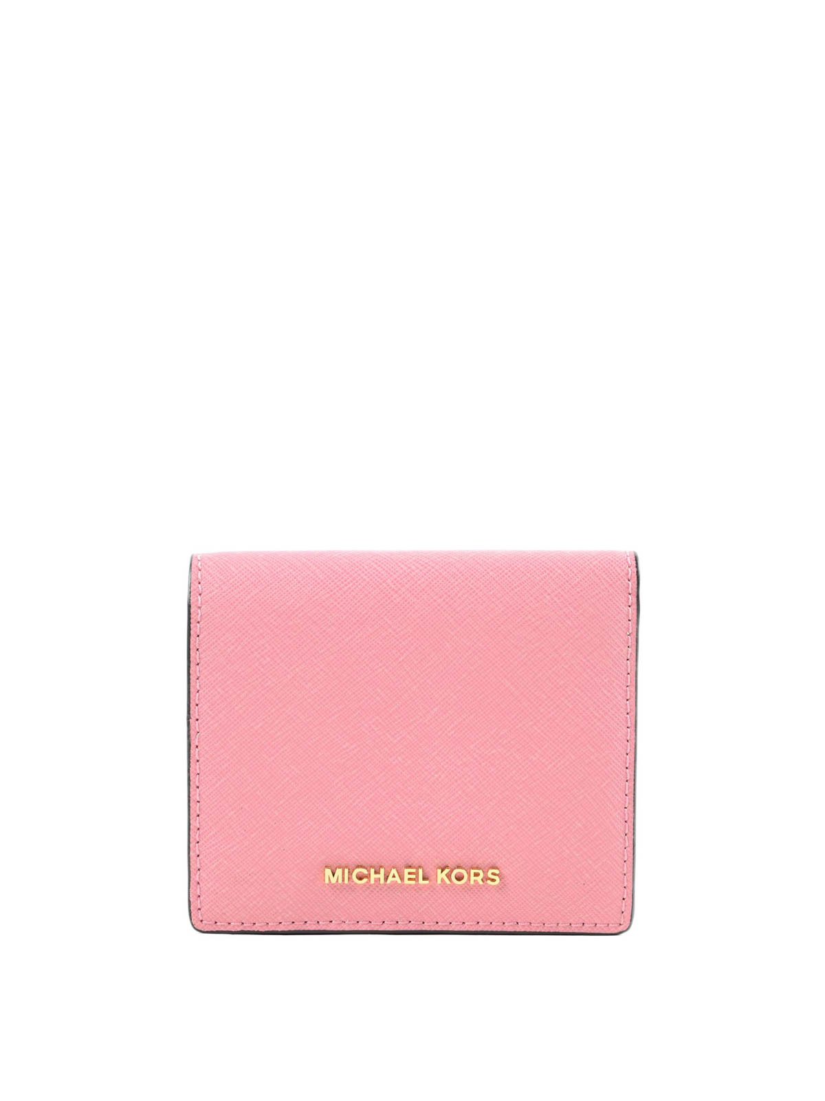 Michael kors jet set travel wallet pink sale