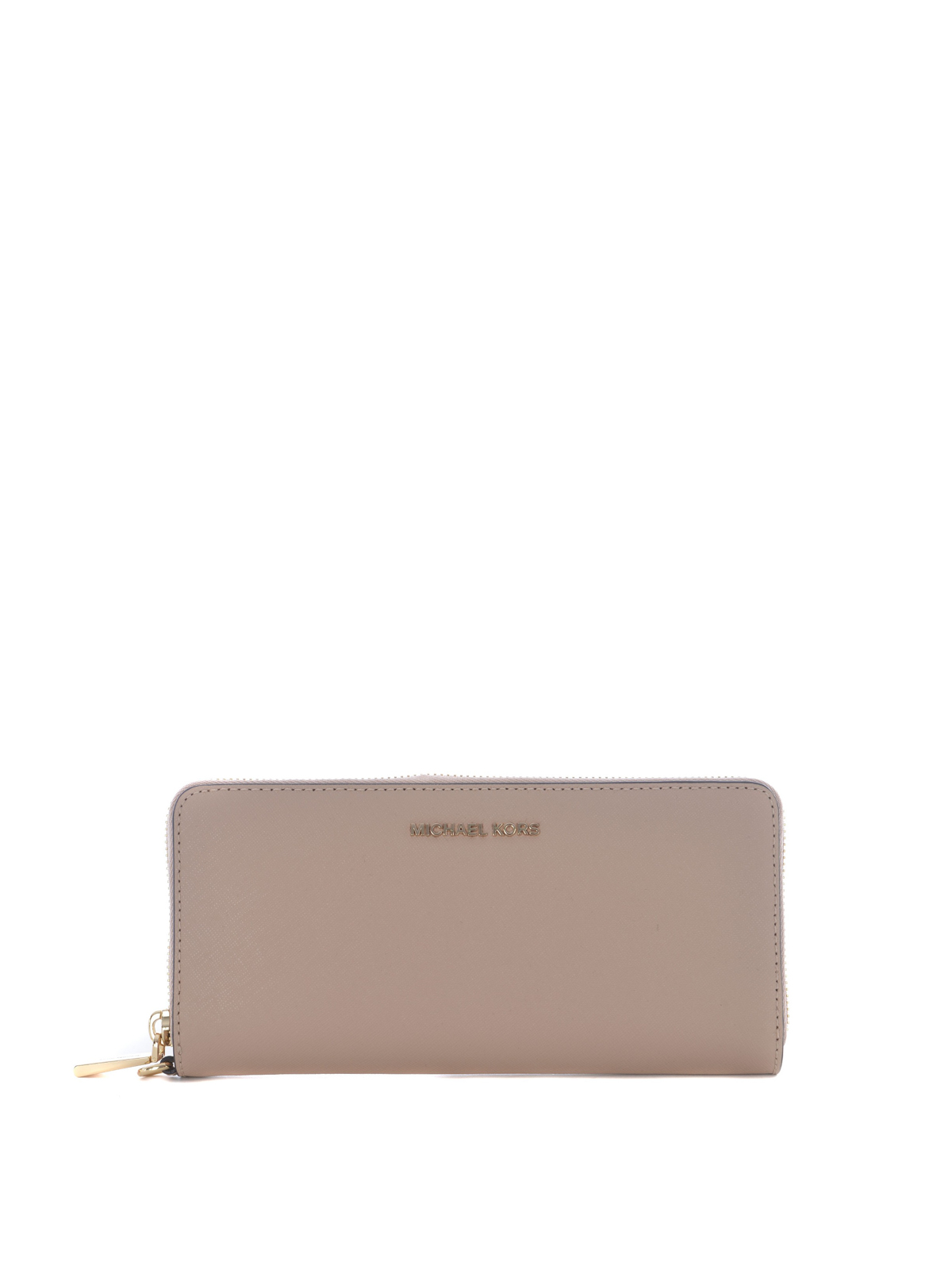 Guaranteed Original Michael Kors Jetset Womens Double Zip Plain Wristlet  Wallet  Pink  Lazada PH