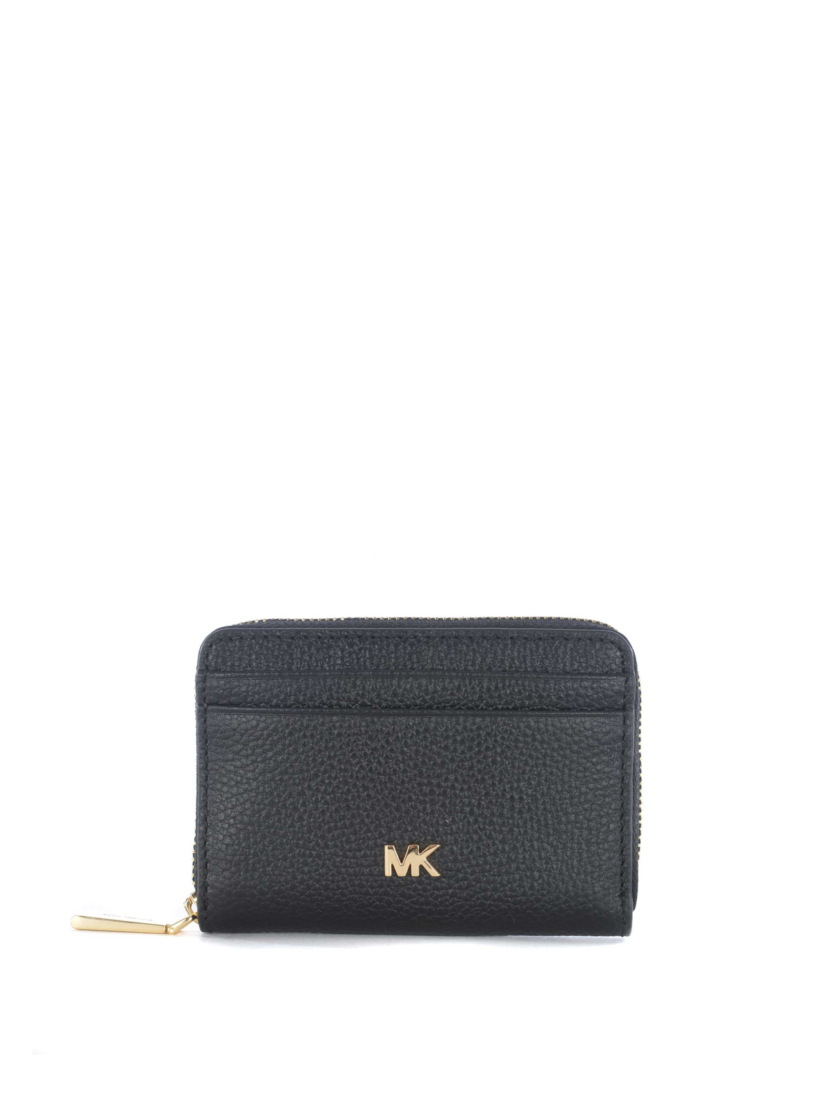 Mott leather deals chain wallet mk