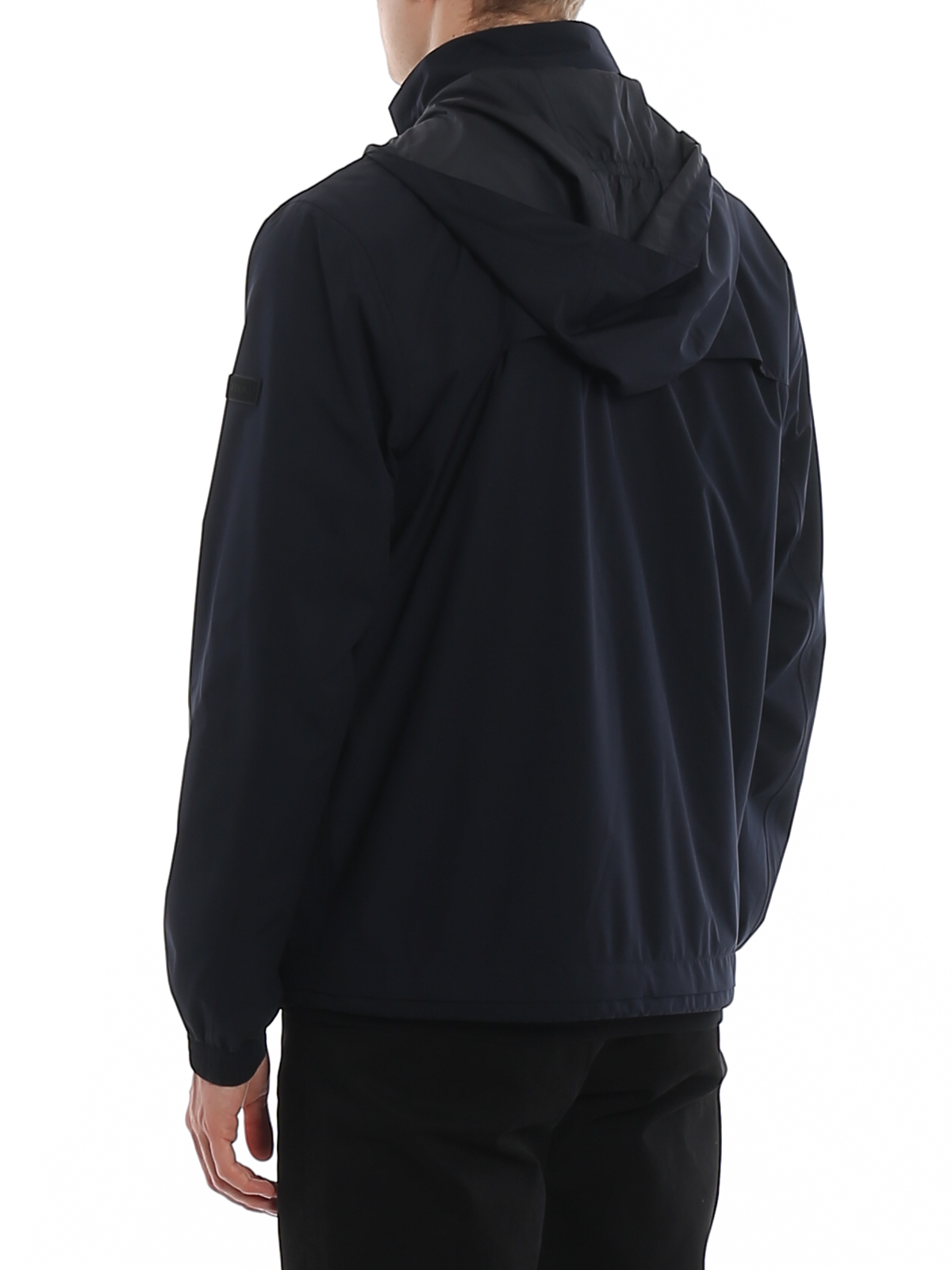 Z Zegna Microfiber 61 jacket - Dark Blue - Men|VU019ZZ078B09402