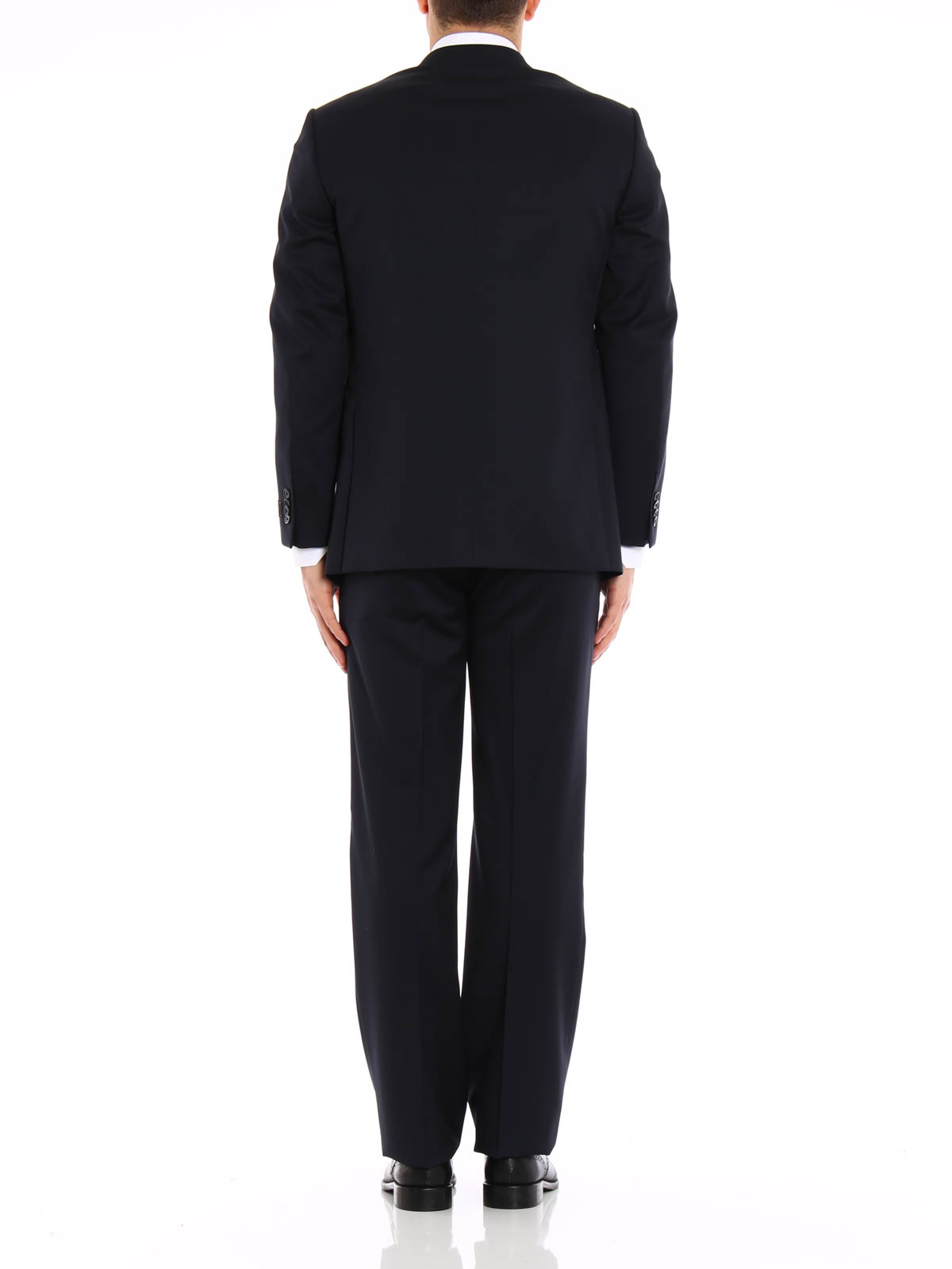 スーツ Ermenegildo Zegna 15 milmil 15 Suits 48 Zegna - 15 Mil Navy Tonal Wool Suit | Mitchell Stores