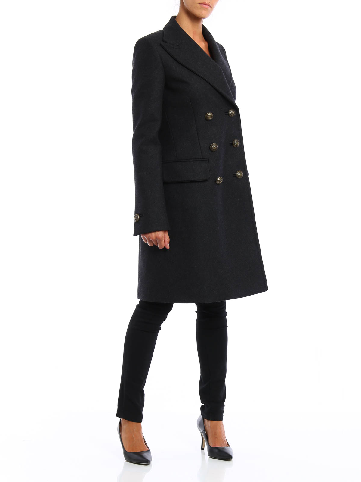 Short coats Fay - Military style short coat - NAW5133A46EGAHB801