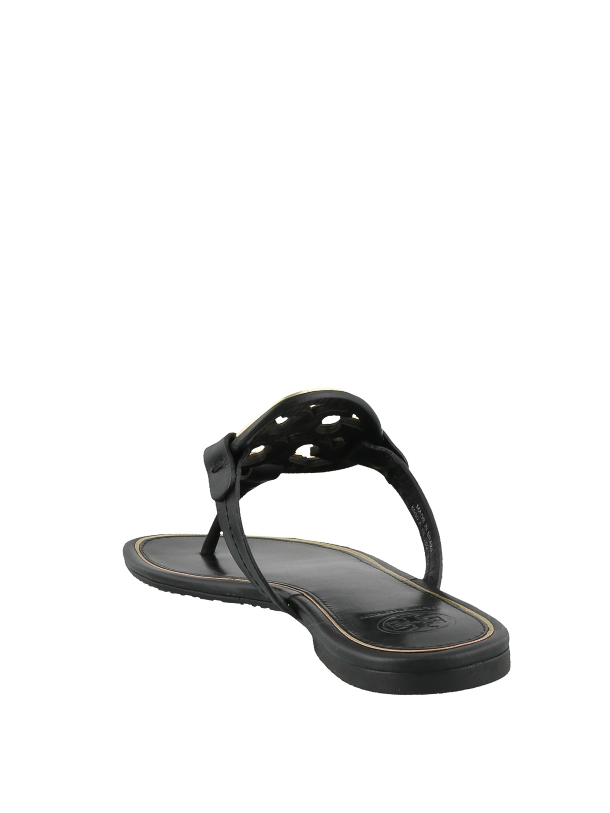 Shop Tory Burch Miller Leather Thong Sandals