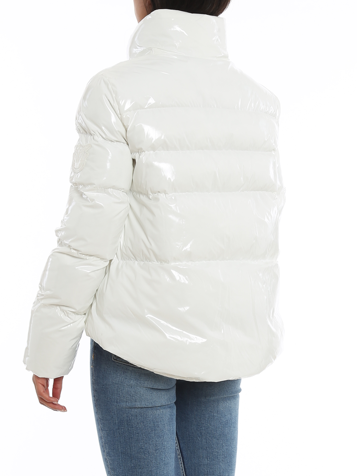 ジャケット PINKO Woman Jacket White 104914A2HT Z09 Women's New Signum jacket in technical viscose stretch