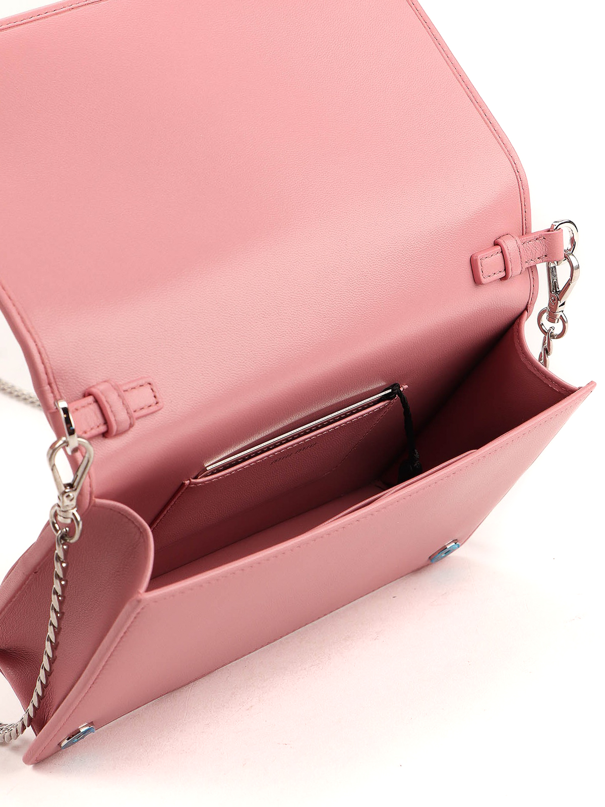 Miu Miu Matelassé leather chain wallet bag | 5BP001N88VIOOF0028 Miu Miu Matelassé leather chain wallet bag | 5BP001N88VIOOF0028