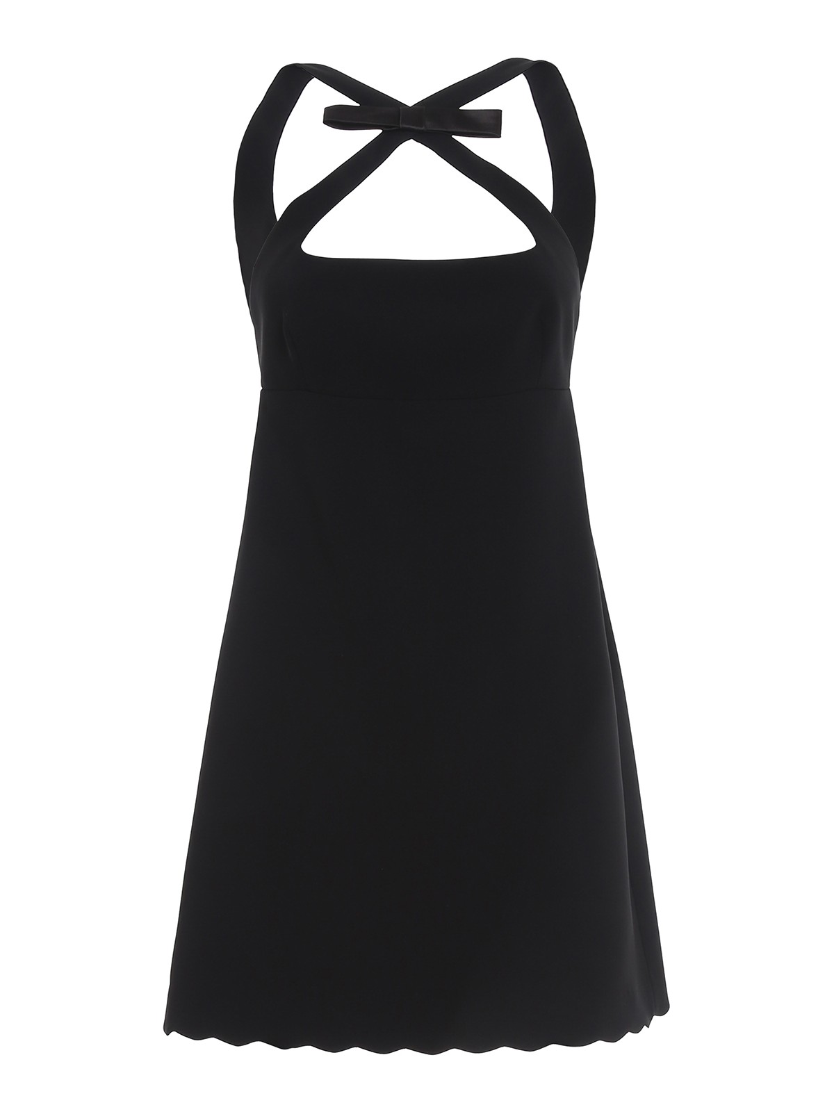 Miu Miu Black Bow Dress Miu Miu