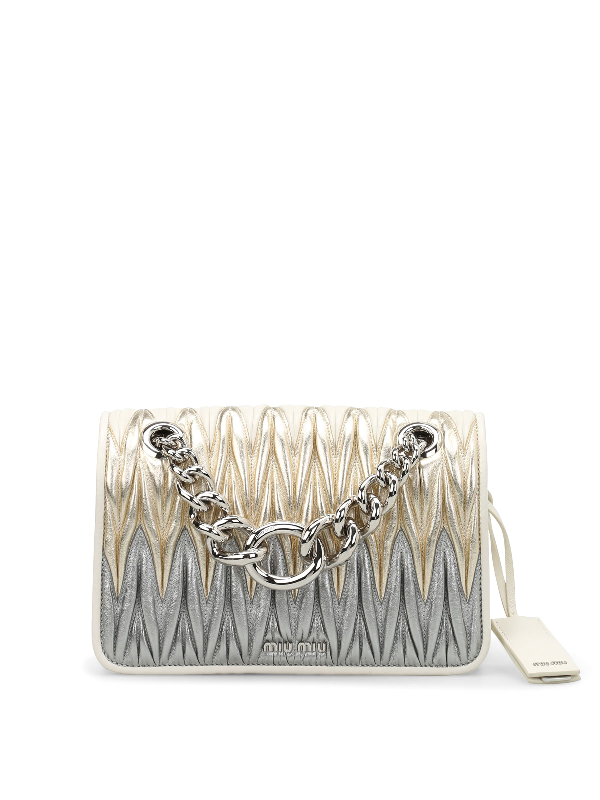 Miu Miu クロスボディバッグ レディース - 白|5BD023V00CN88F0009