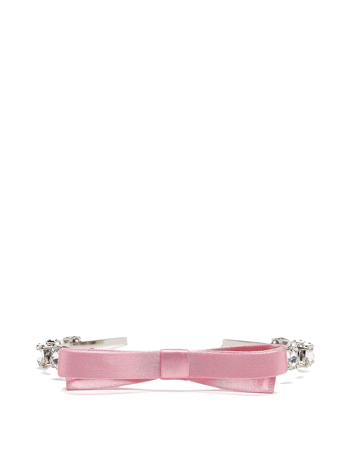 Miu Miu Bow Hairband in Pink
