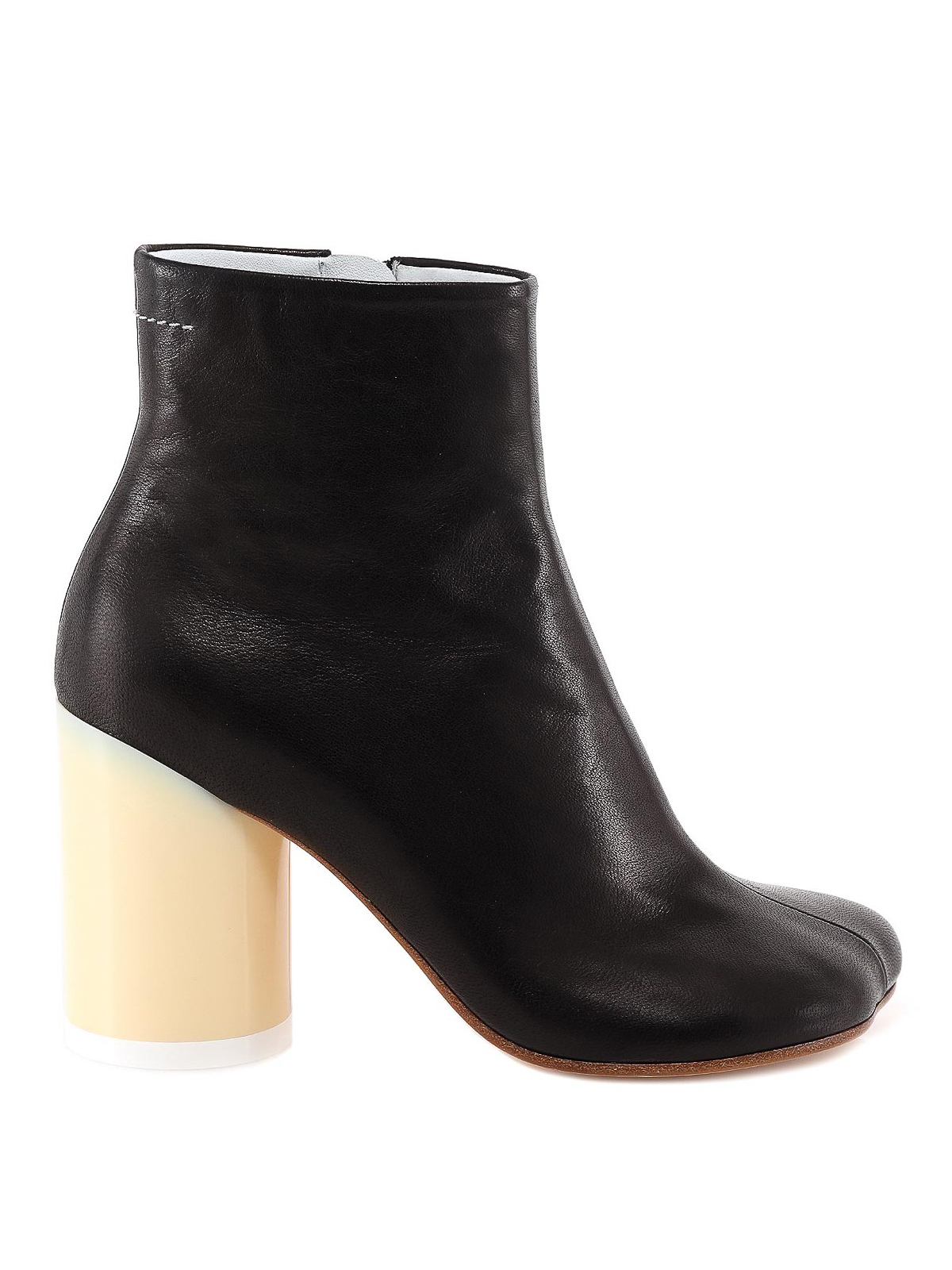 Two tone best sale ankle boots