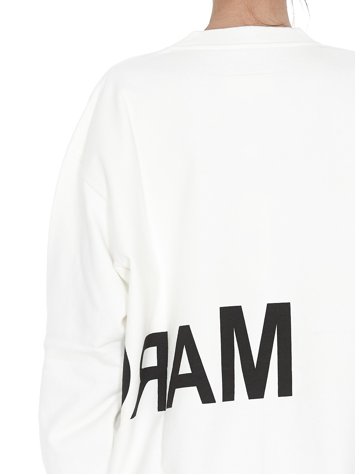 Sweatshirts & Sweaters MM6 Maison Margiela - Logo print oversized