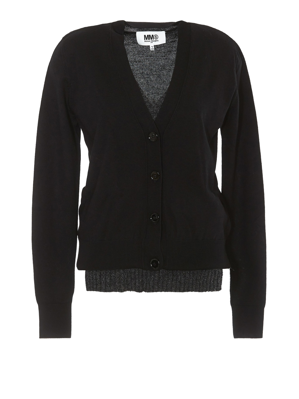 Cardigans MM6 Maison Margiela - Tiered wool cardigan - S32HA0527S16874003F
