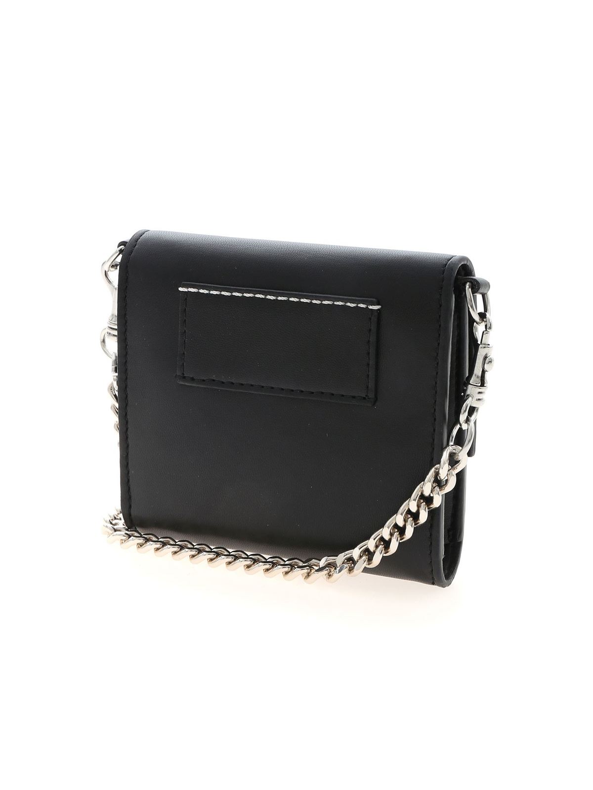 MM6 Maison Margiela Wallet with chain shoulder strap in