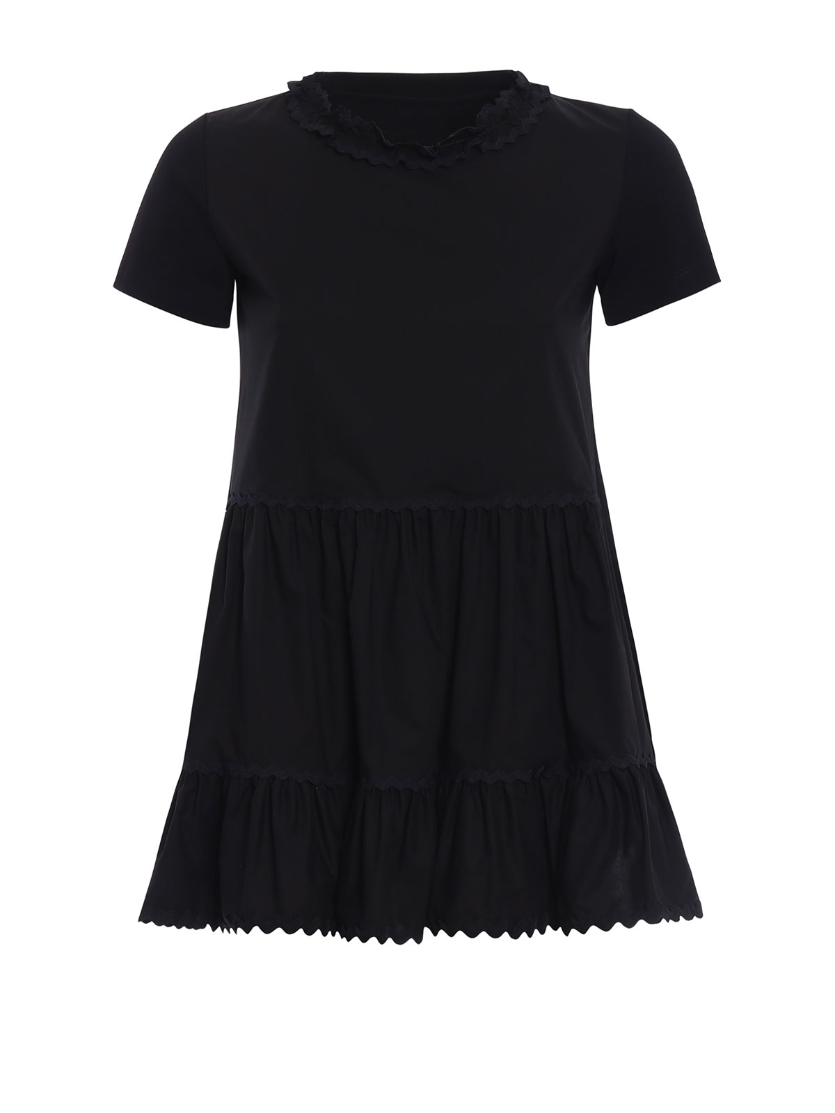 MM6 Maison Margiela Gathered front T-shirt|S52GC0059STN727900