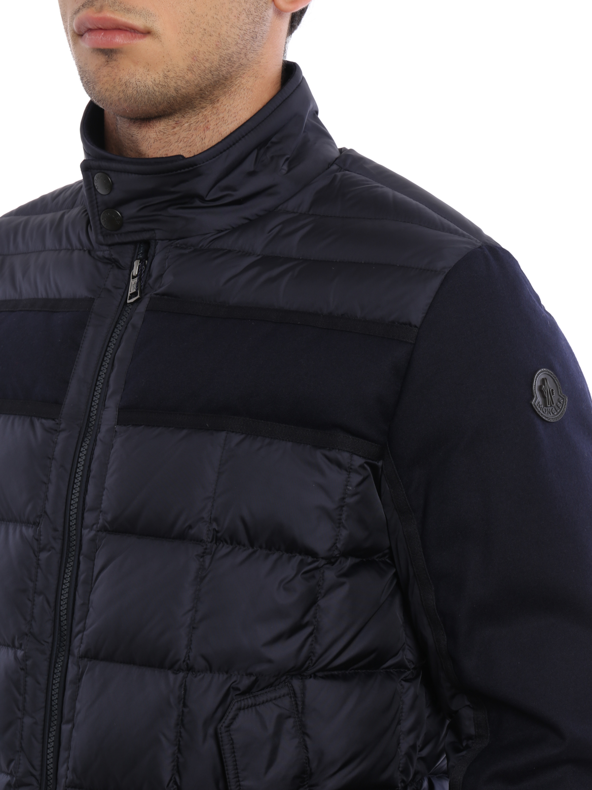 Padded jackets Moncler - Aramis nylon and wool padded jacket