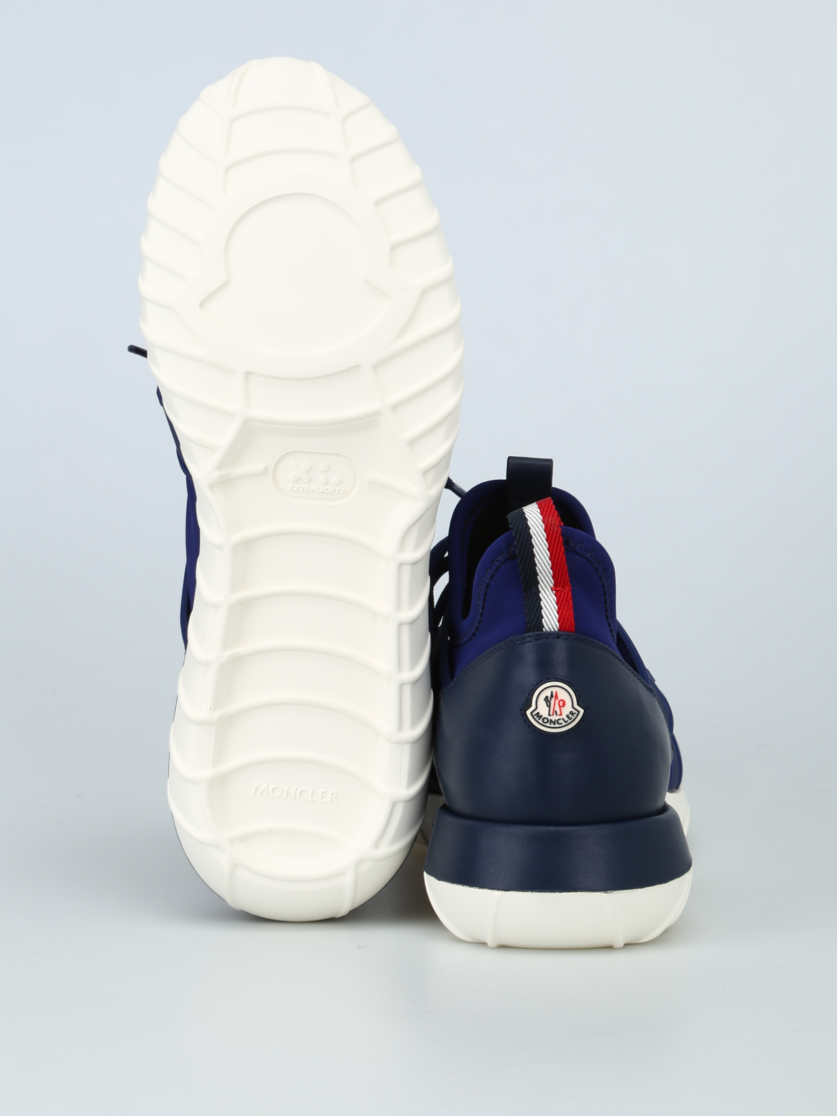Moncler Emilien blue sneakers - Blue - Men|D209A1014100019MH758