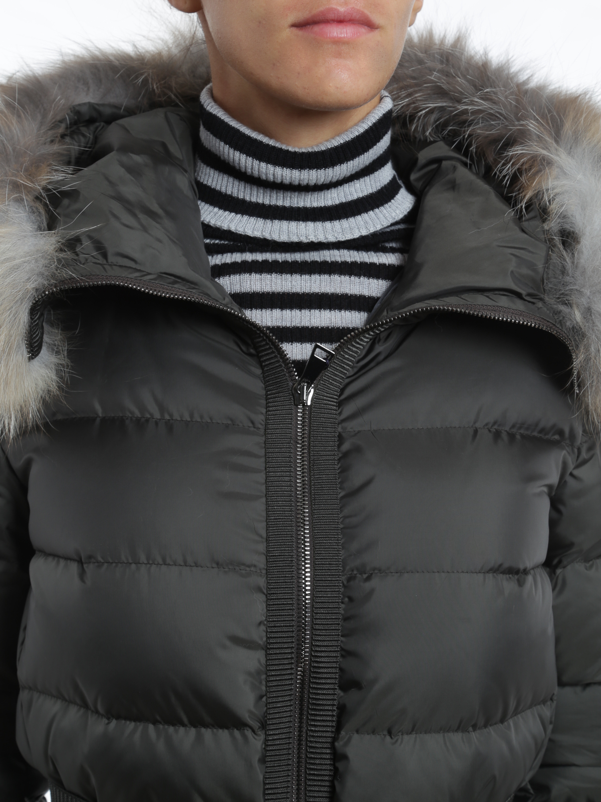Moncler Fabrette padded jacket - Dark Green