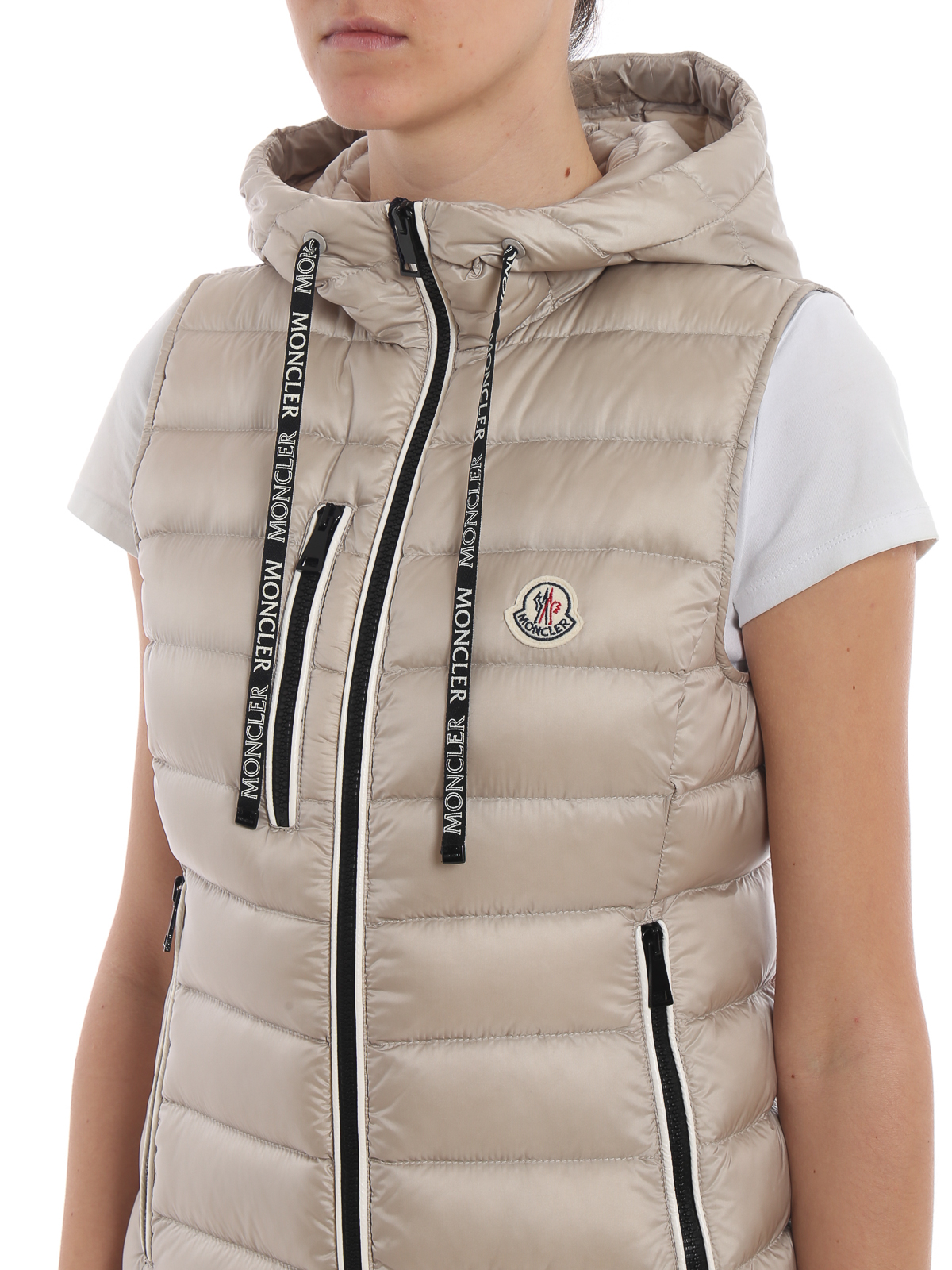 Padded jackets Moncler - Sucrette beige padded vest