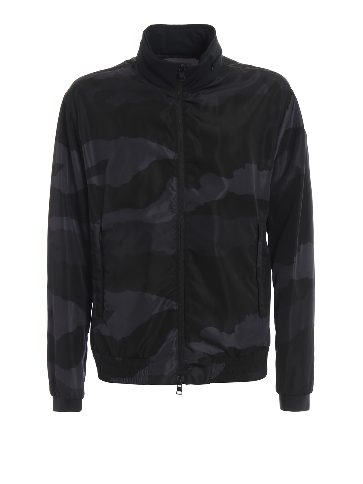 Moncler Theodore camouflage nylon jacket|E10914165385539HX990