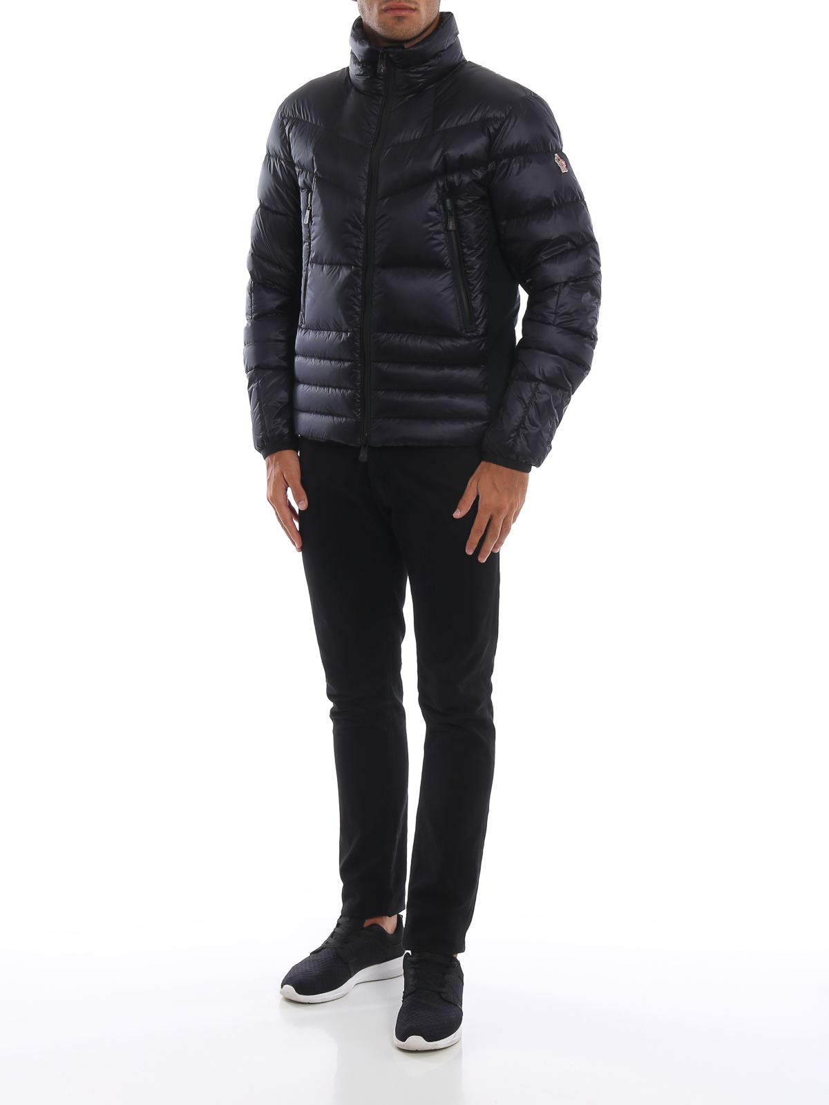 Moncler Grenoble Canmore dark purple performing puffer jacket