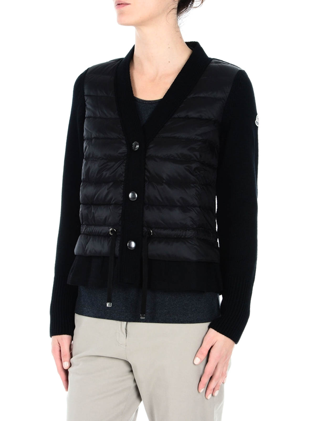 カーディガン Moncler - Down padded insert cardigan - 947430098143999