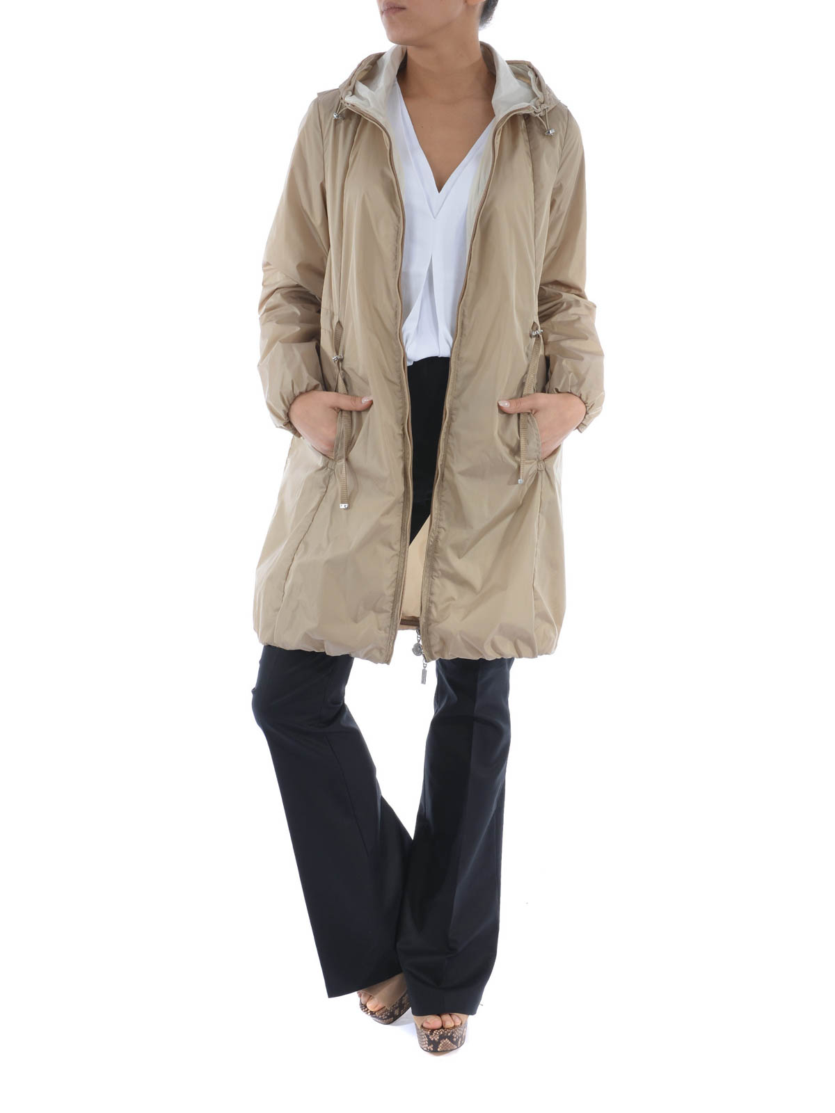 【セール】 福袋 の通販 Moncler Ombre 491430554164230 | Women - Beige - overcoat nylon ジャケット・アウター