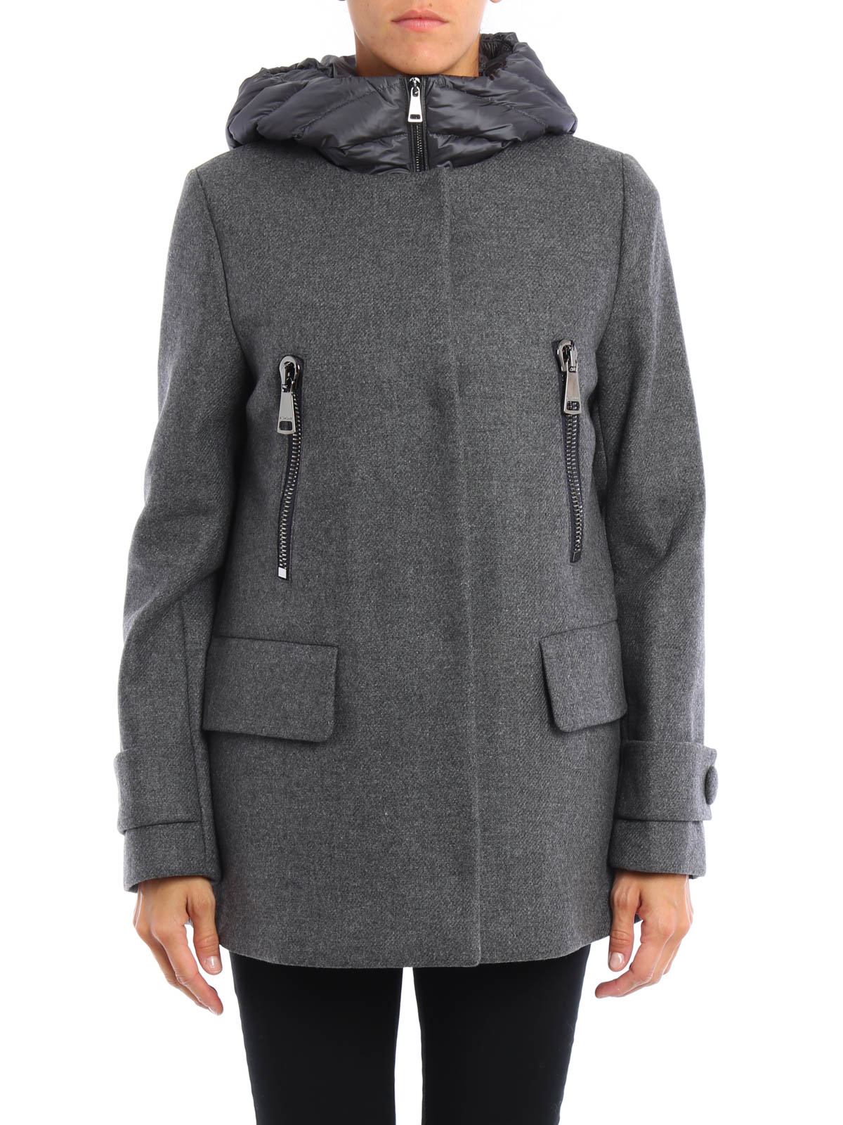 Padded coats Moncler - Euphemia coat with padded vest 