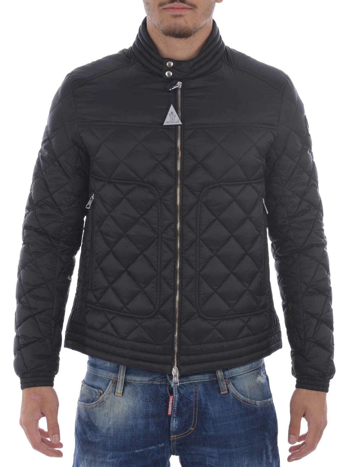 ダウン・ハイテクジャケット Moncler - Gemot biker-inspired padded jacket - 403760553329999