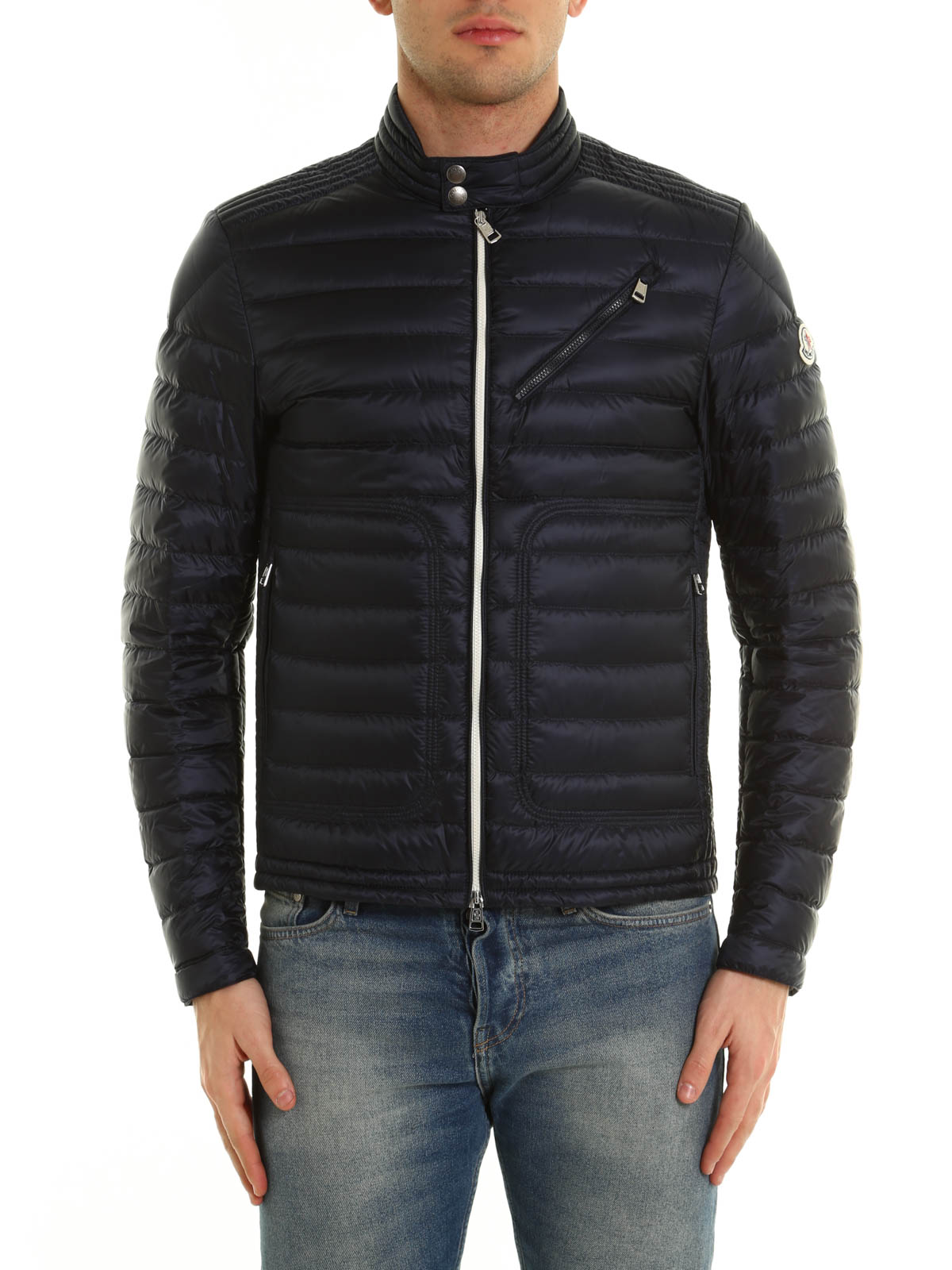 Moncler ダウンコート Picard - ダークブルー|C1091413709953279776