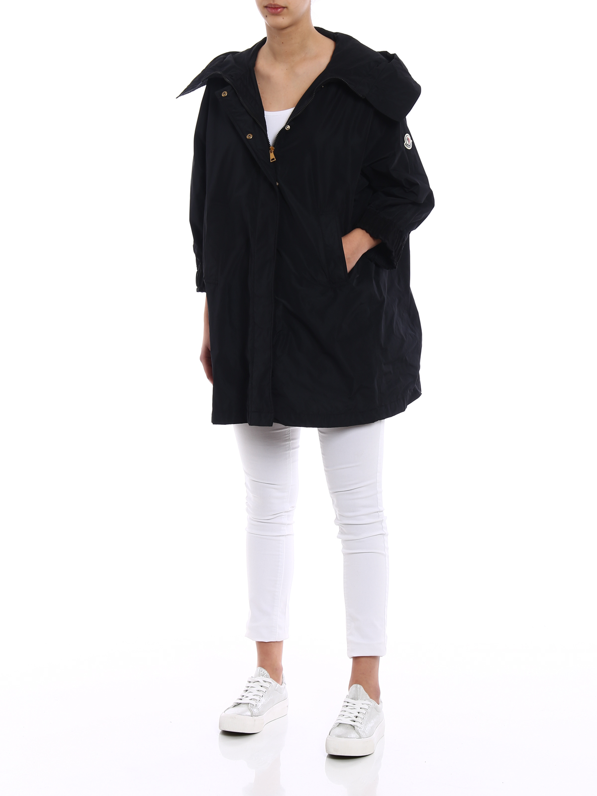 Short coats Moncler - Astrophy technical fabric coat