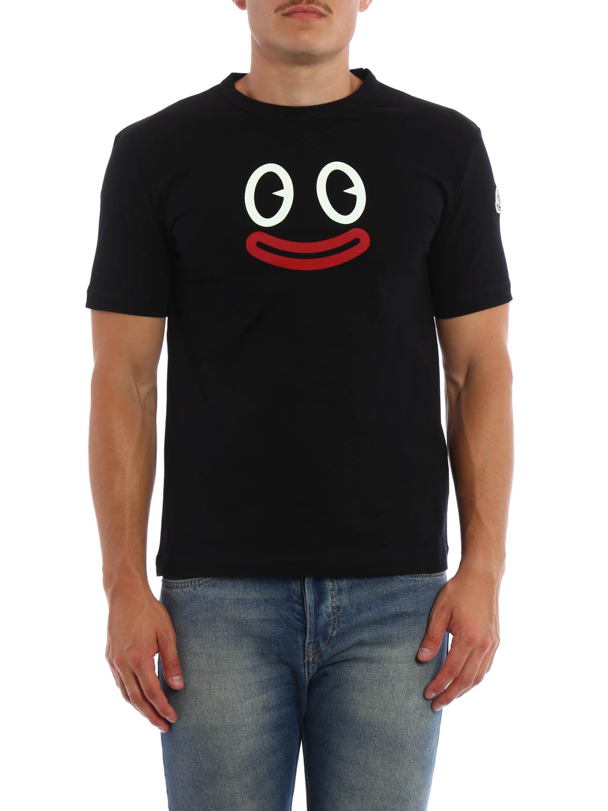 Moncler Friends With You printed T-shirt | B2096803225083105999