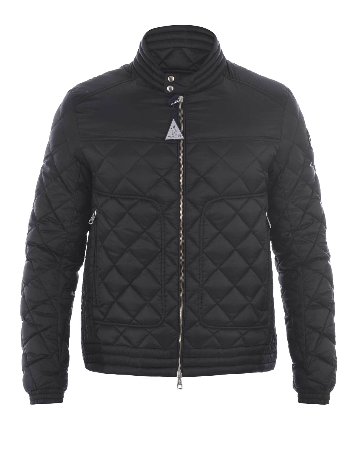 Moncler Gemot biker-inspired padded jacket | 403760553329999
