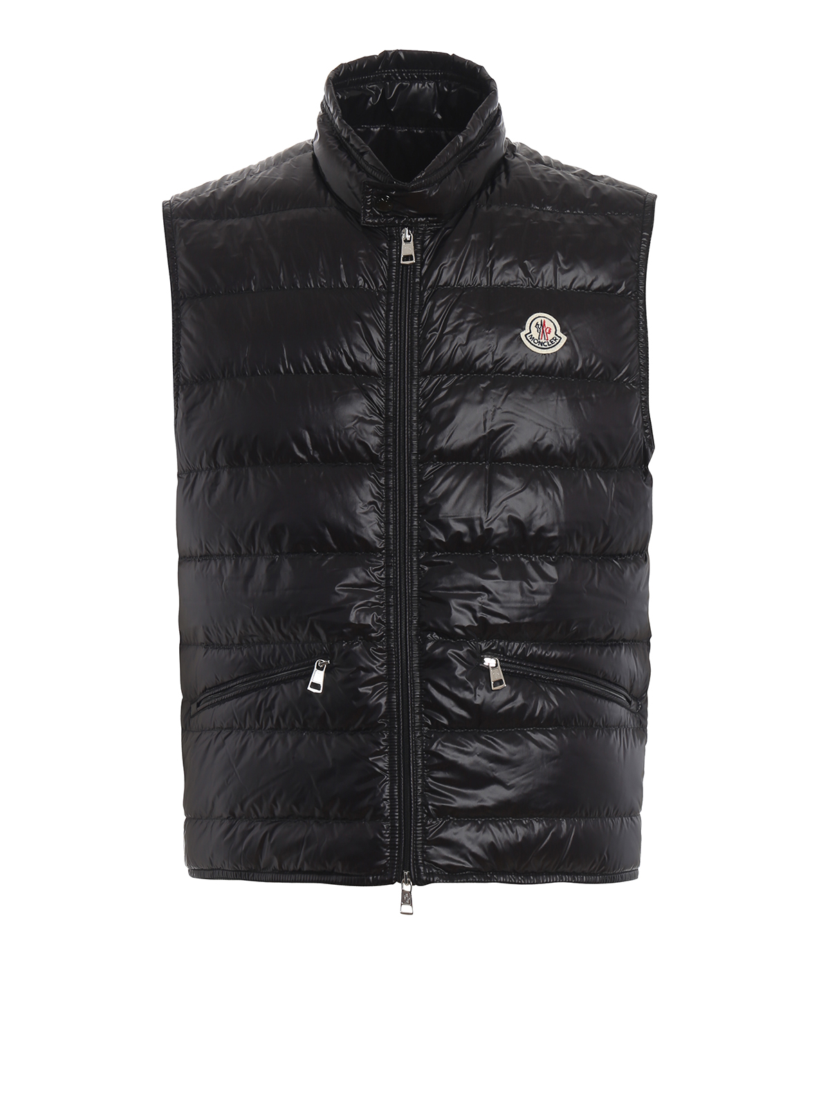 Padded jackets Moncler - Gui black padded vest - E1091433619953029999