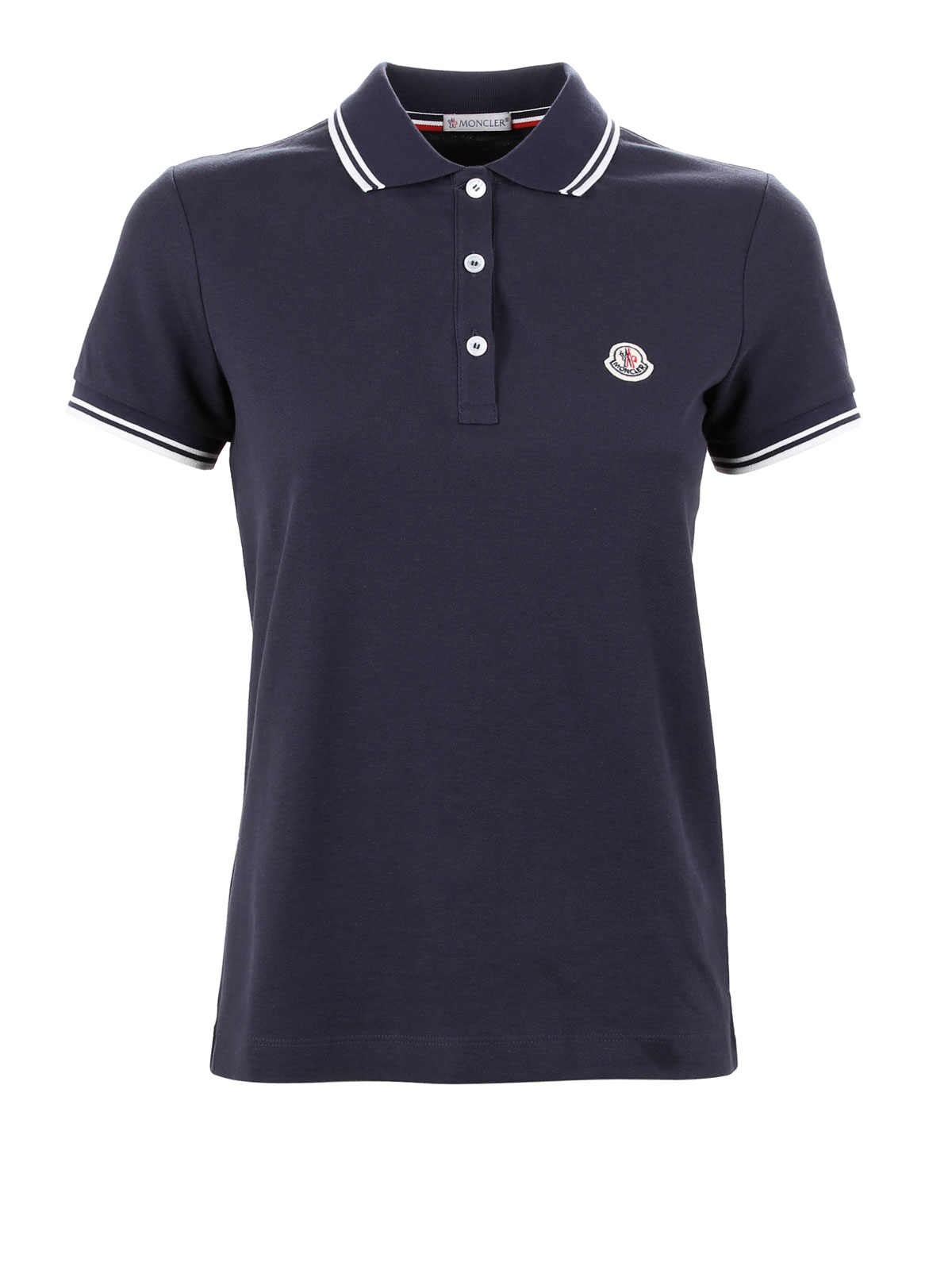 Moncler ポロシャツ レディース - ダークブルー|B1093838600084667778