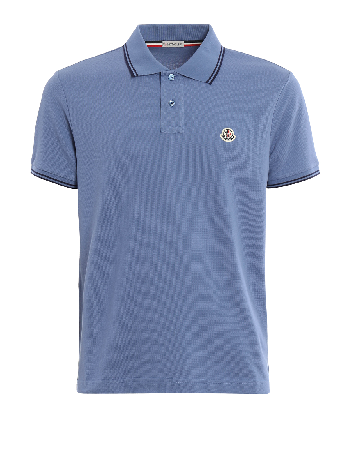 Moncler pique polo on sale shirt