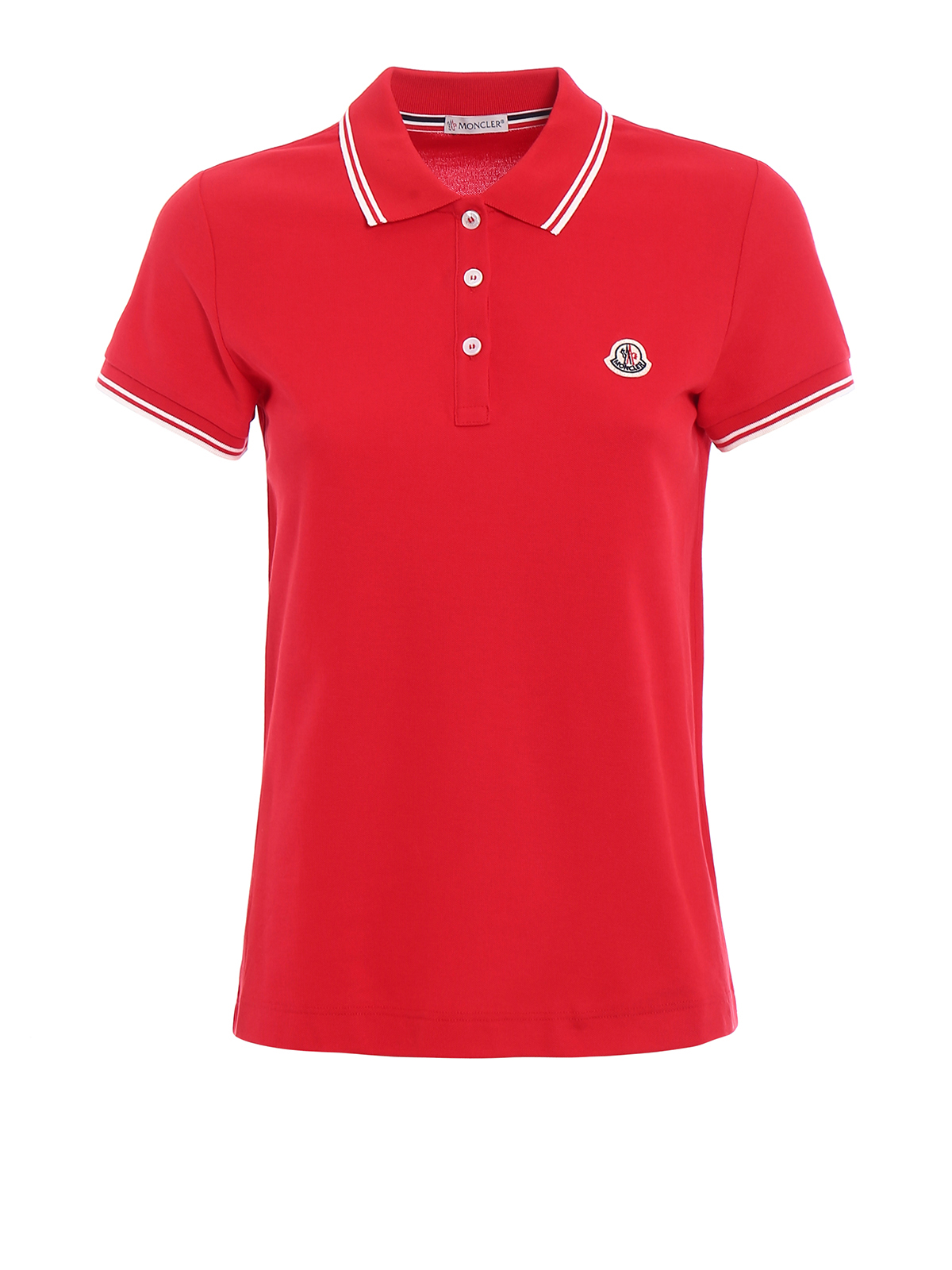 【美品】モンクレール　ポロシャツ（赤） Moncler ポロシャツ - 赤 - レッド|D109383860008466745B